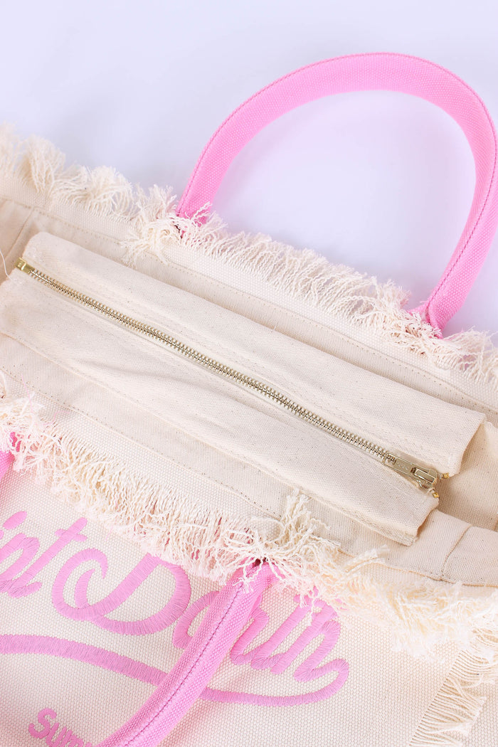 Vanity Canvas Beige/rosa-6