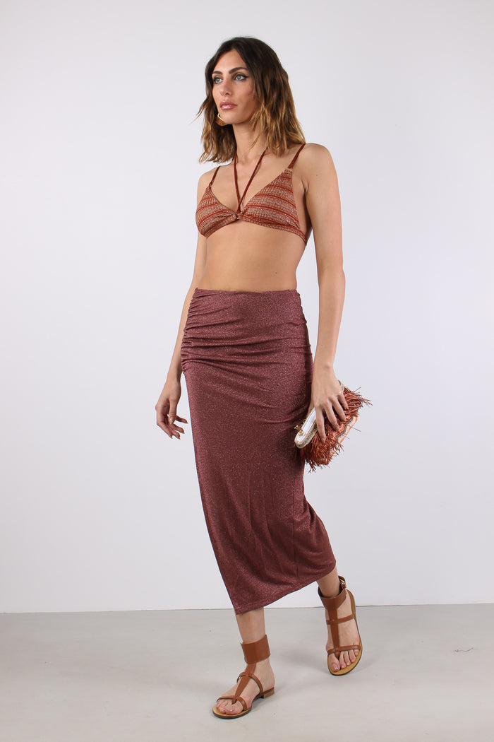 Pareo Lungo Lurex Amaranto-5