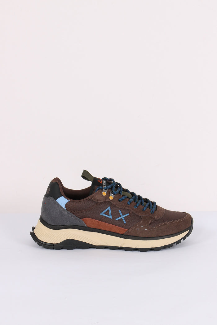 Sneakers Fire & Camping Marrone