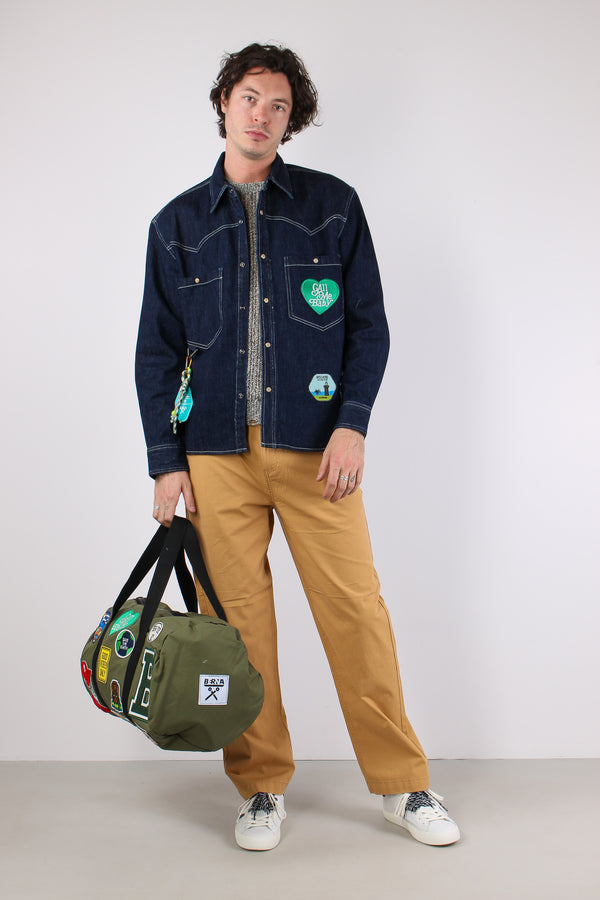 Borsone Patch Militare-2