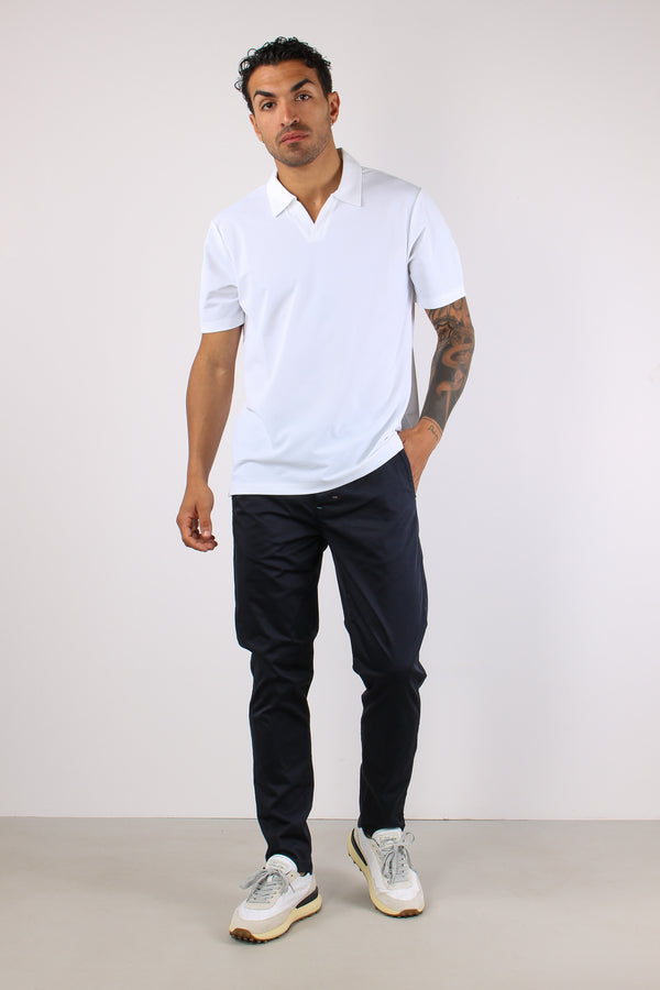 Pantalone Chino Rasatello Blu