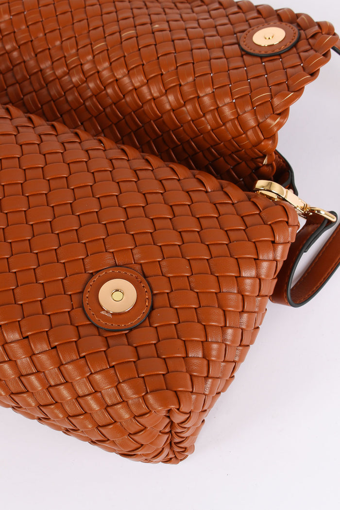 Pochette1 Manico Intreccio Cacao-5