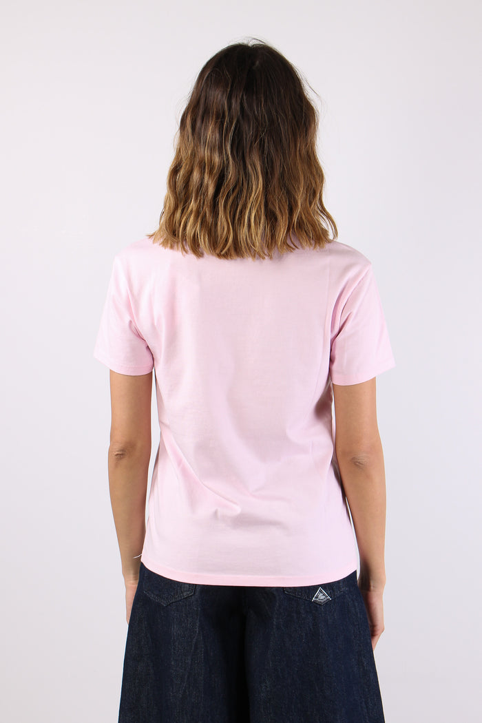 T-shirt Scritta Rosa-4