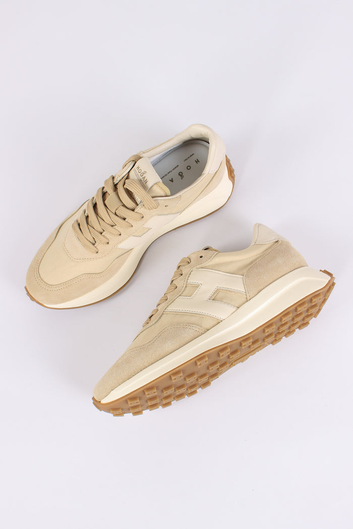 Sneaker H641 Camoscio Beige-2