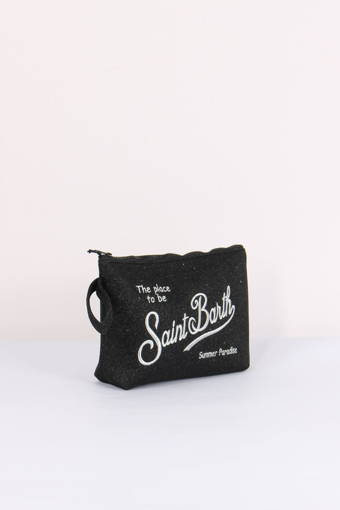 Aline Pochette Lurex Nero-6