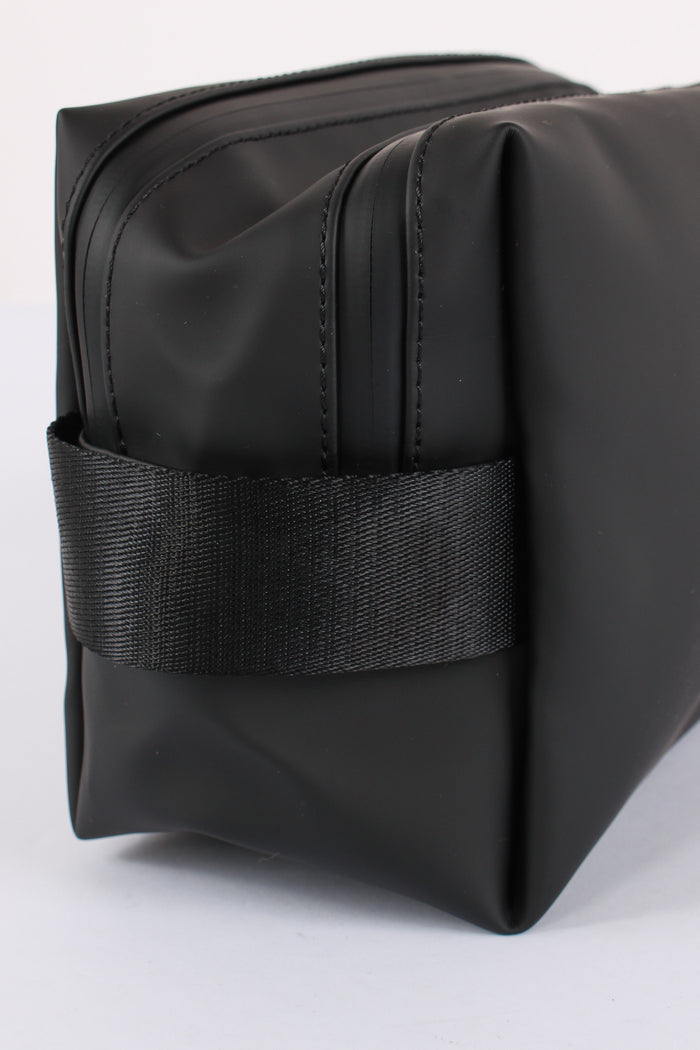 Wash Bag Zip Black-7