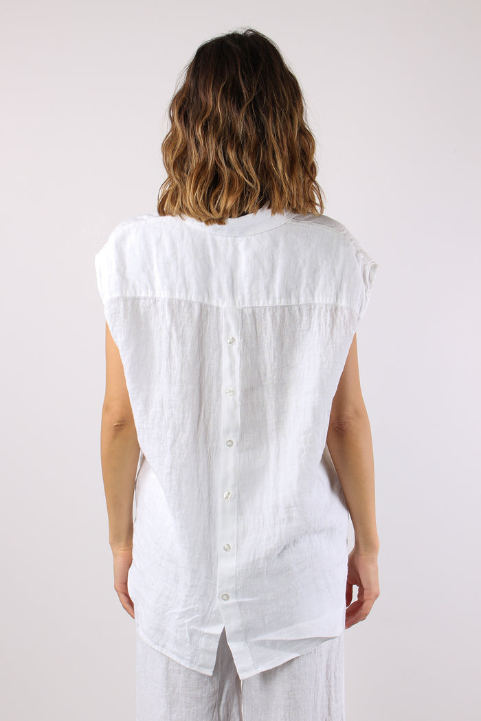 Camicia Smanicata Bottini Retr Naturale-4