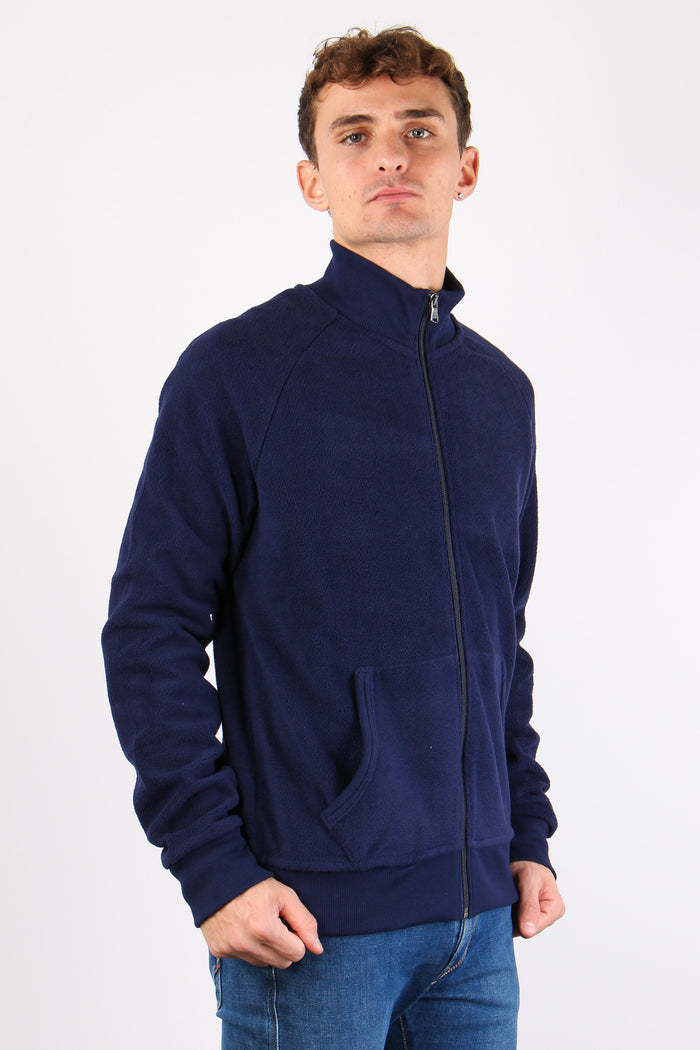 Felpa Mezzo Collo Cruise Navy-4