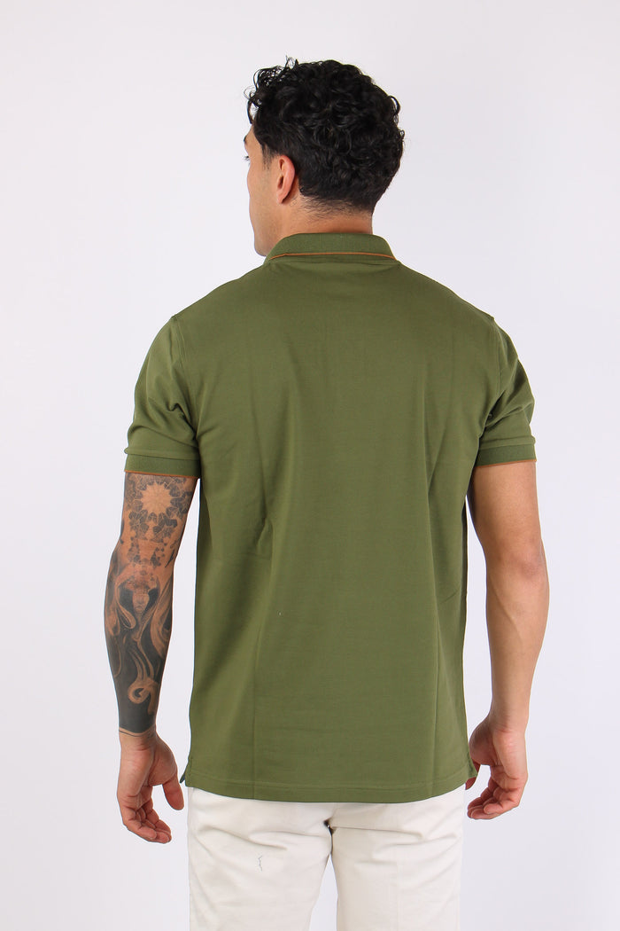 Polo Profilo Sottile Verde-4