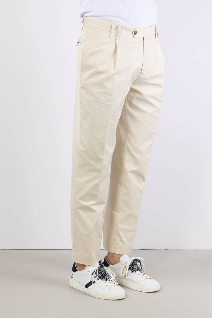 Tela Pantalone Largo Sabbia-5