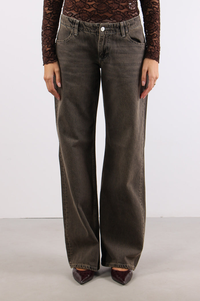 Denim Vita Bassa Gamba Regular Moro-2