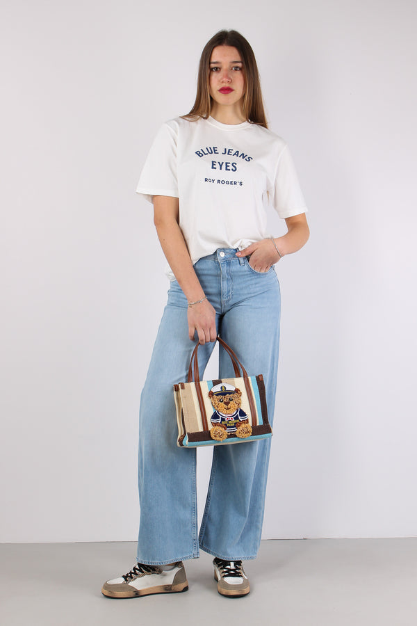 Denim Palazzo Denim Chiaro