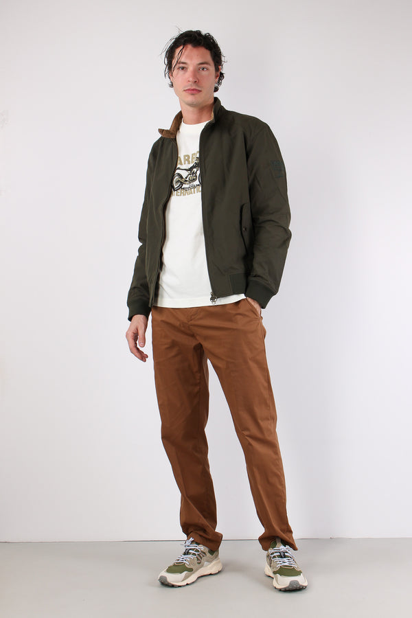 Field Jacket Colletto Velluto Sage