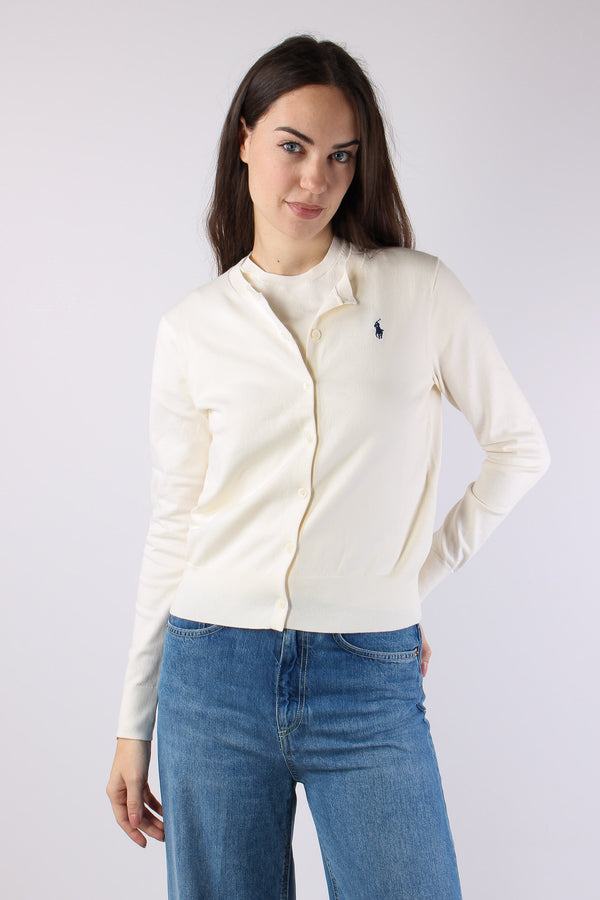 Cardigan Cotone Cream-2