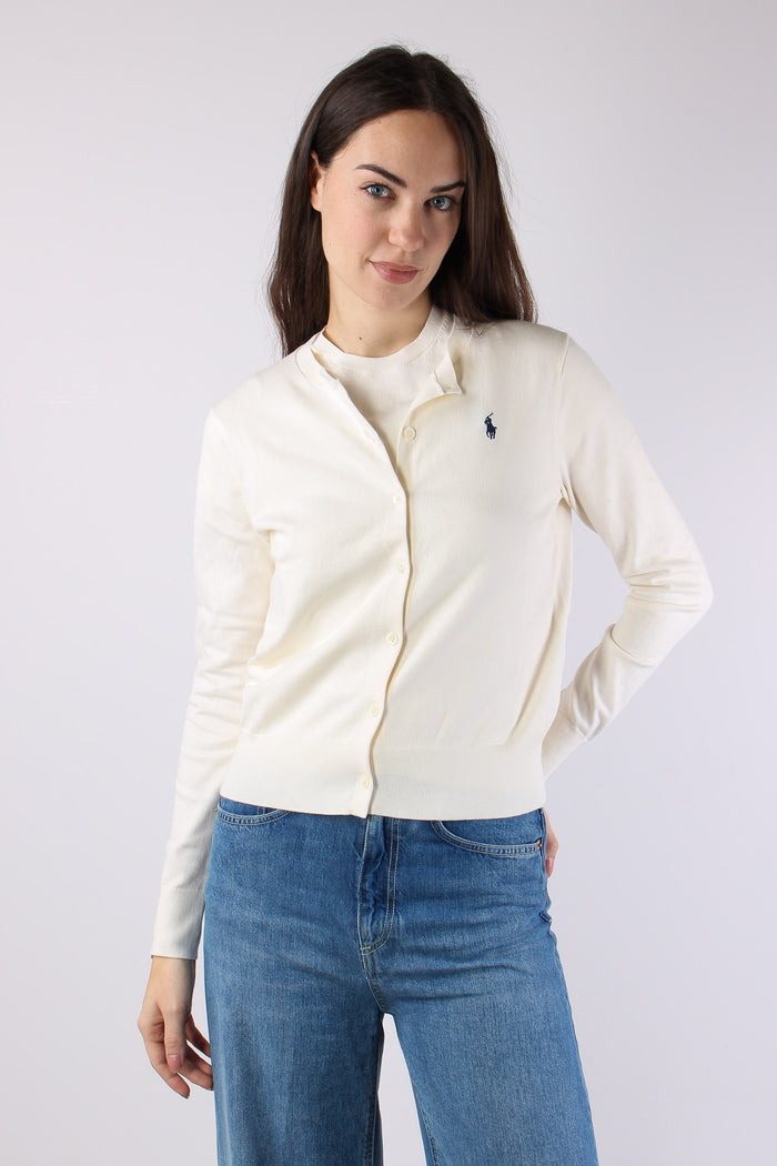 Cardigan Cotone Cream-2