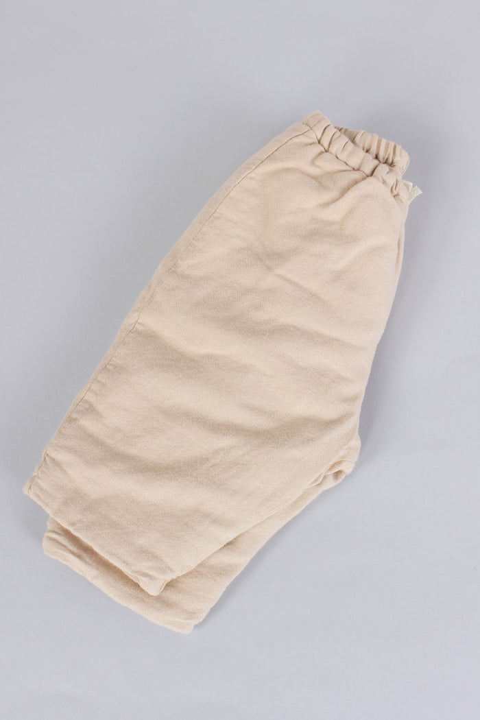 Pantalone Caldo Cotone Miele-5