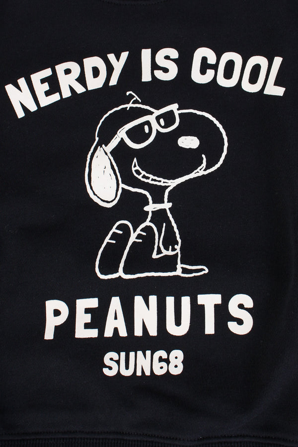 Felpa Nerdy Is Cool Nero-2