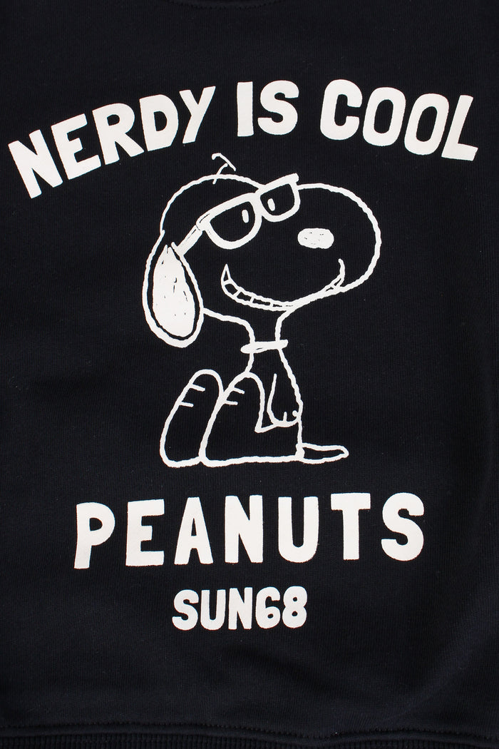 Felpa Nerdy Is Cool Nero-2