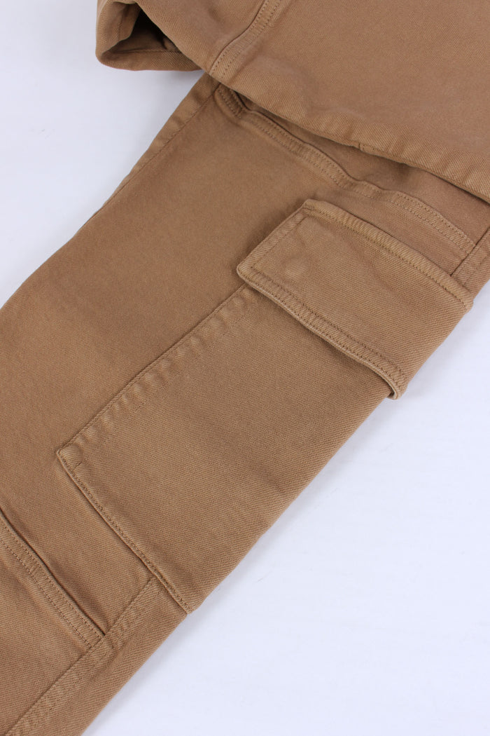 Denim Cargo Cammello-5