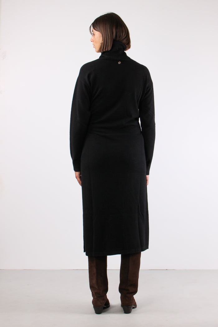 Abito Maglia Fusciacca Nero-6