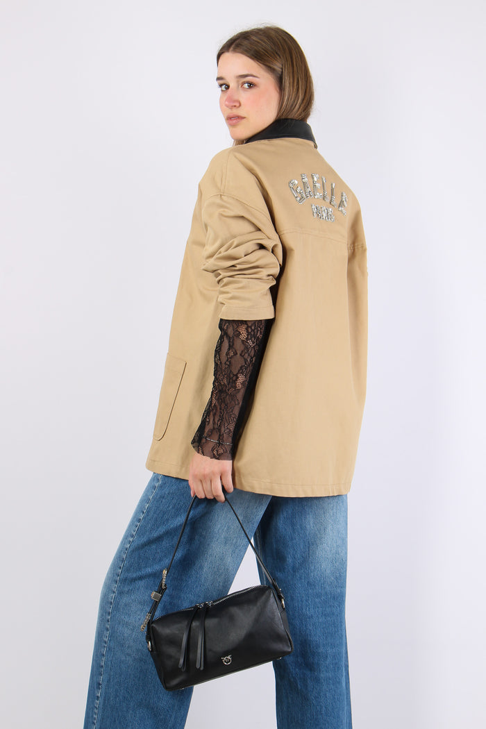 Field Jacket Collo Ecopelle Safari-4