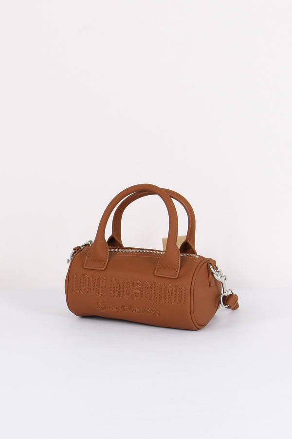 Bauletto Lettering Cuoio-2