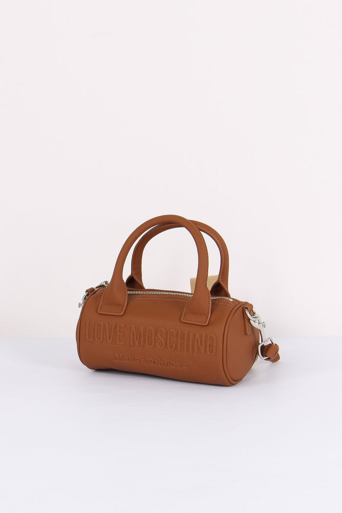 Bauletto Lettering Cuoio-2