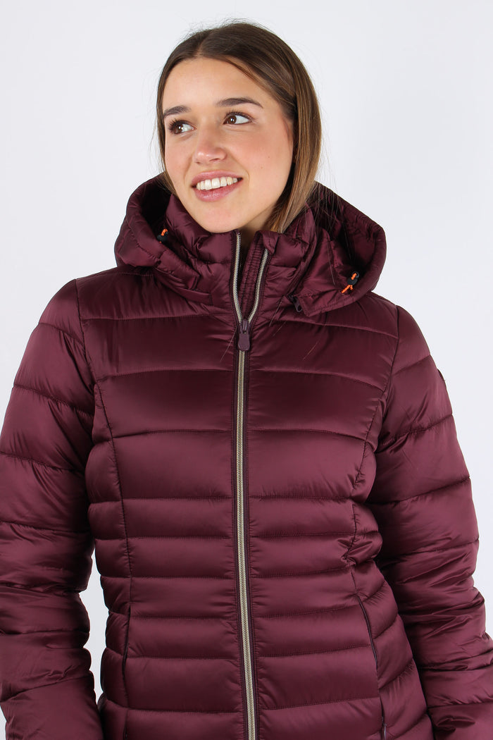 Reese Giubbotto Svasato Cappuc Wine Red-5
