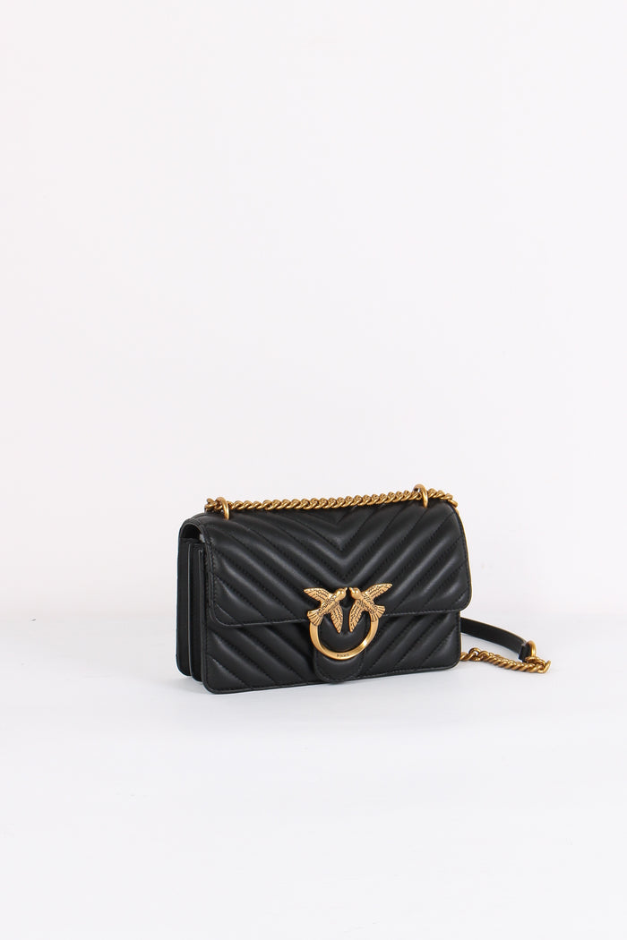 Tracollina Love One Mini Chevr Nero/gold-6