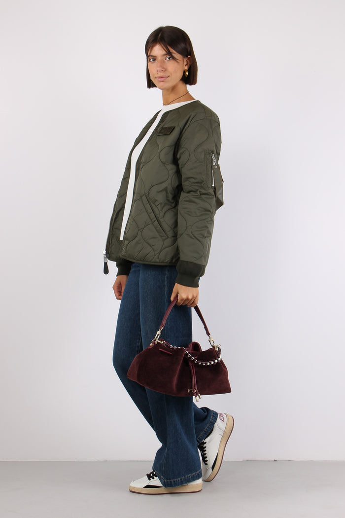 Liner Filed Jacket Nylon Dark Olive-4