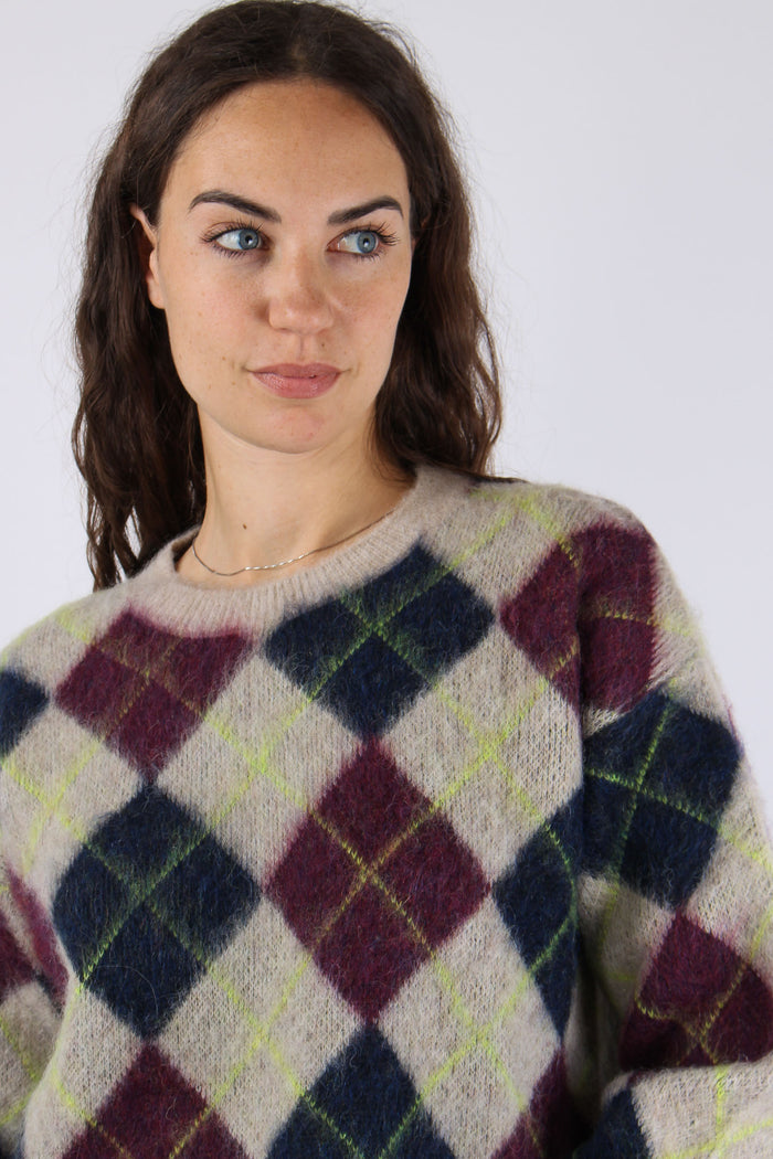 Maglia Losanghe Mandorla-8