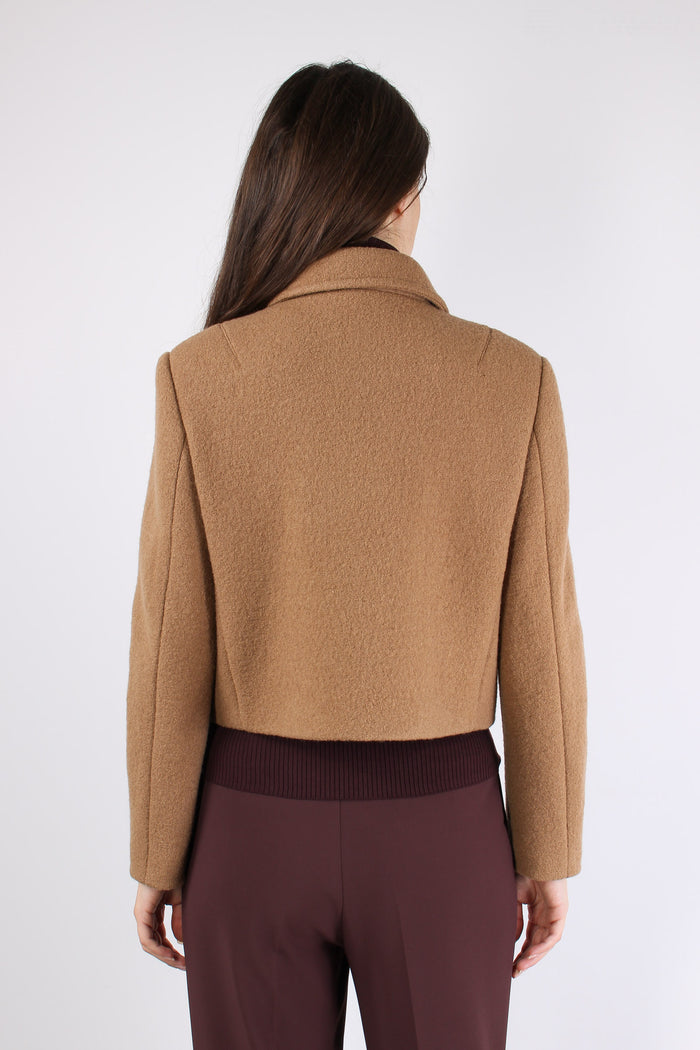 Giubbotto Corto Ganci Cammello-5