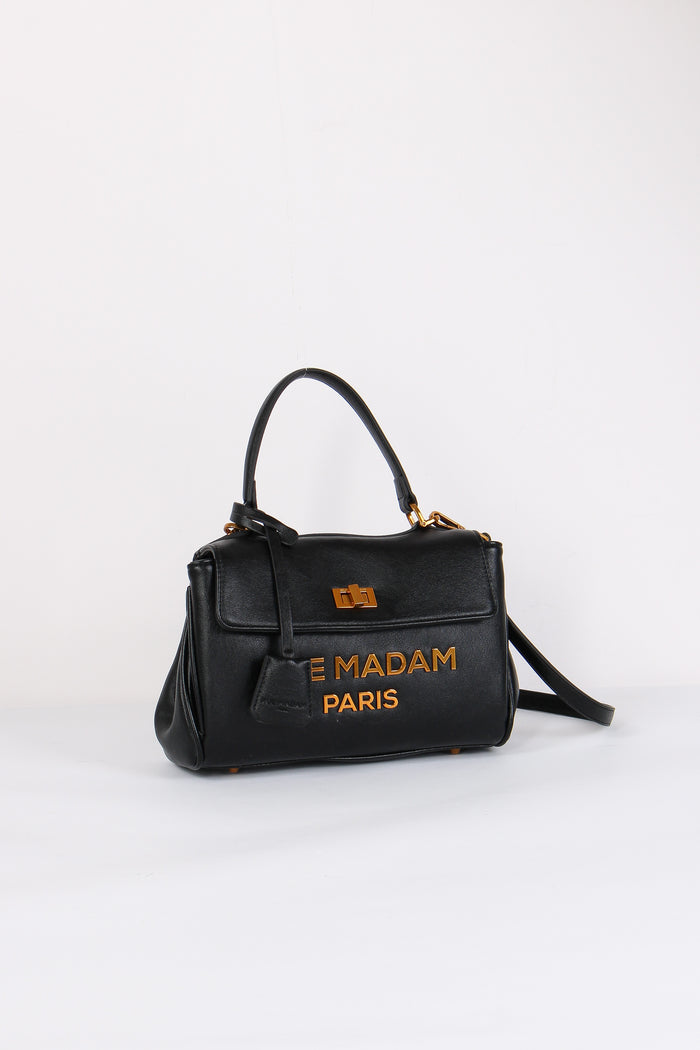 Mini Bag Patta Loogo Black-6