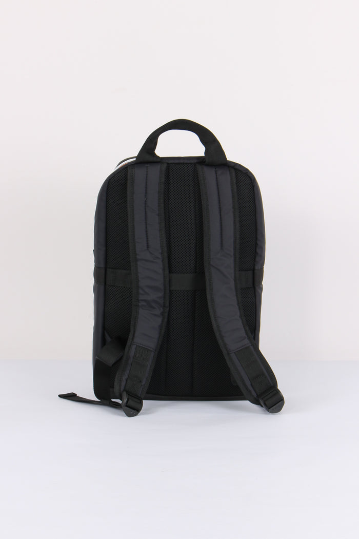 Mini Zaino Nylon Piatto Black Pure-3