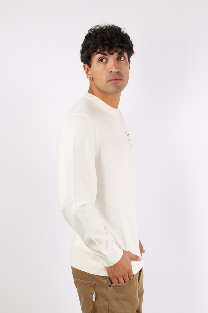 Girocollo Sole Pole Position Bianco-6