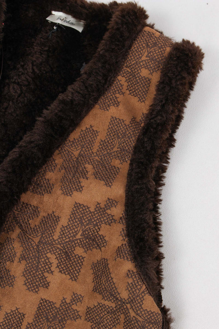 Gilet Teddy Ricamo Moro-9