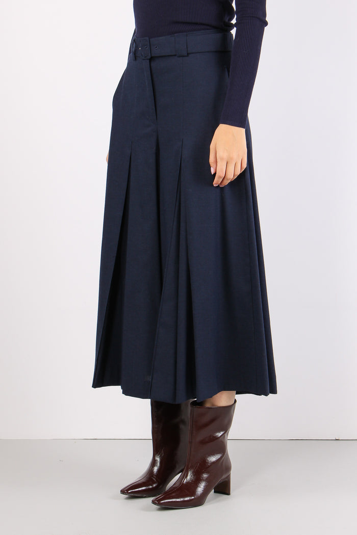 Mllpino Gonna Pantalone Blu-4
