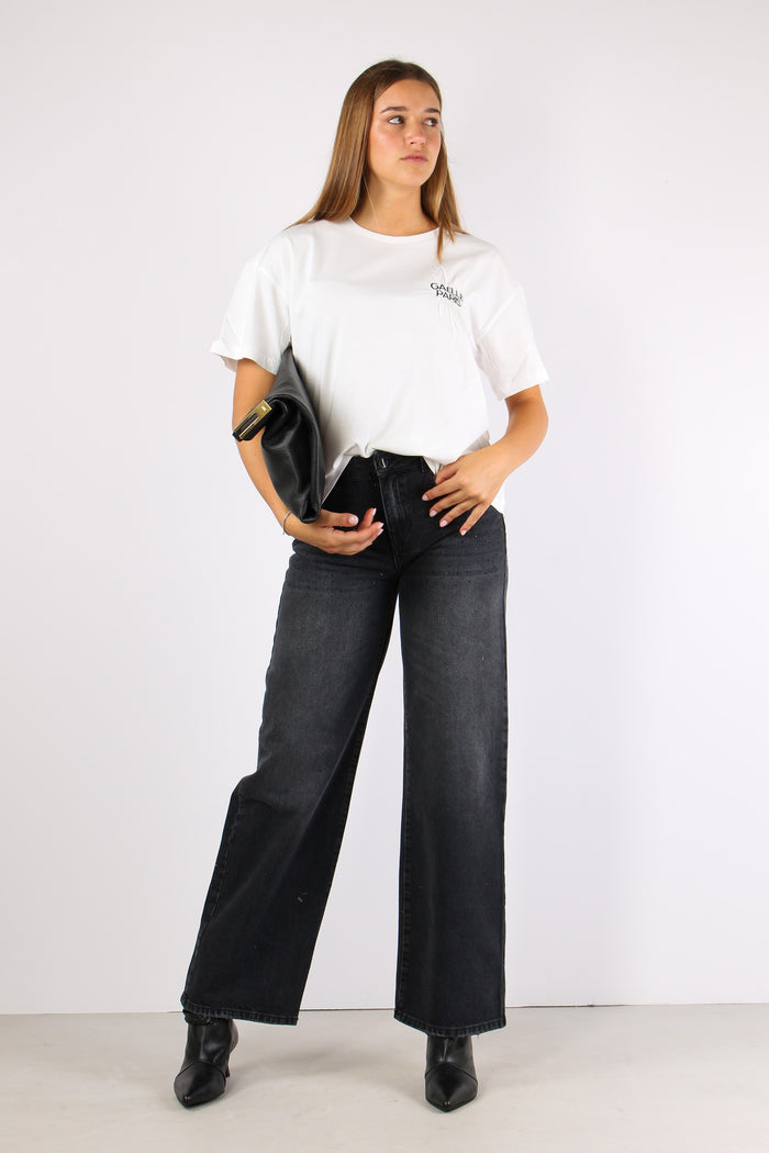 T-shirt Arriccio Logo Off White-7