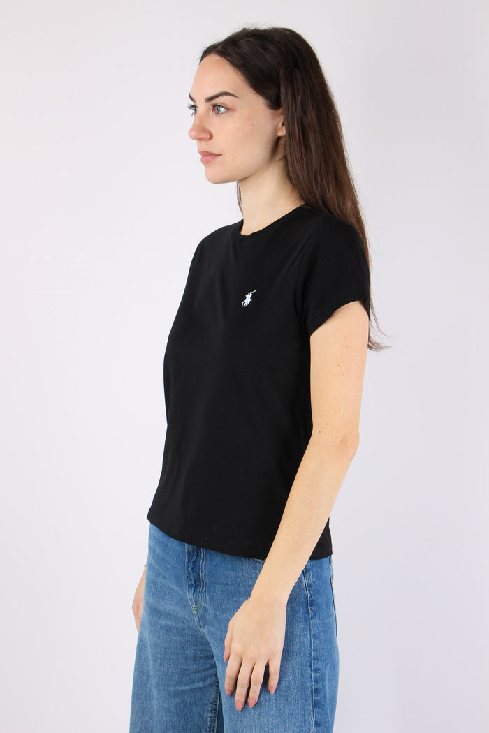 T-shirt Manica Corta Basica Polo Black-6