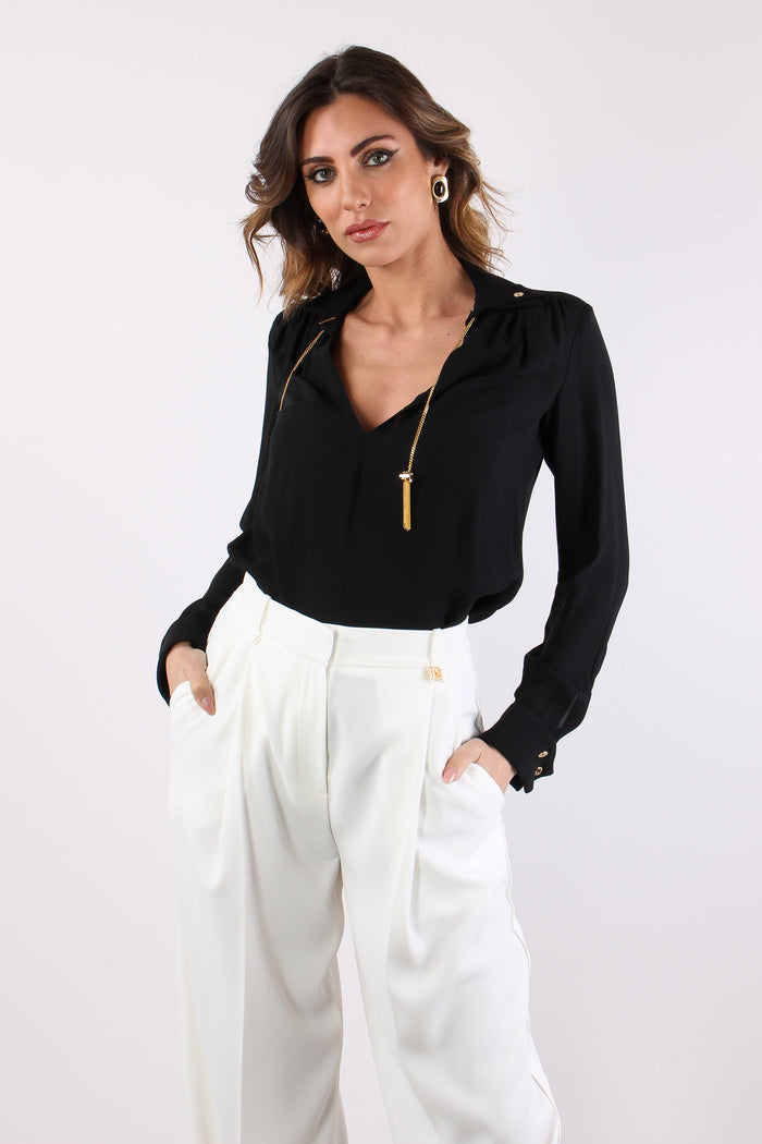 Camicia Catena Nero-4