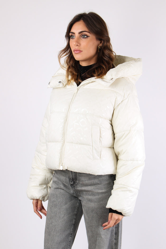 Infuso Piumino Logo Bottoni Ma Tortora-4