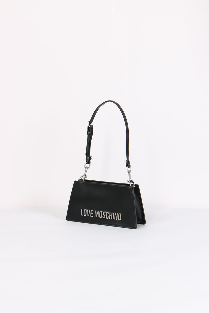 Borsa Rigida Trapezio Nero/nickel-2