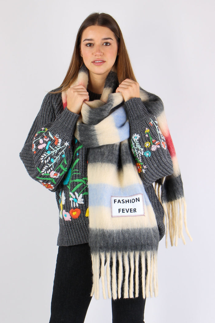 Sciarpa Fashion Fever Multicolor-4