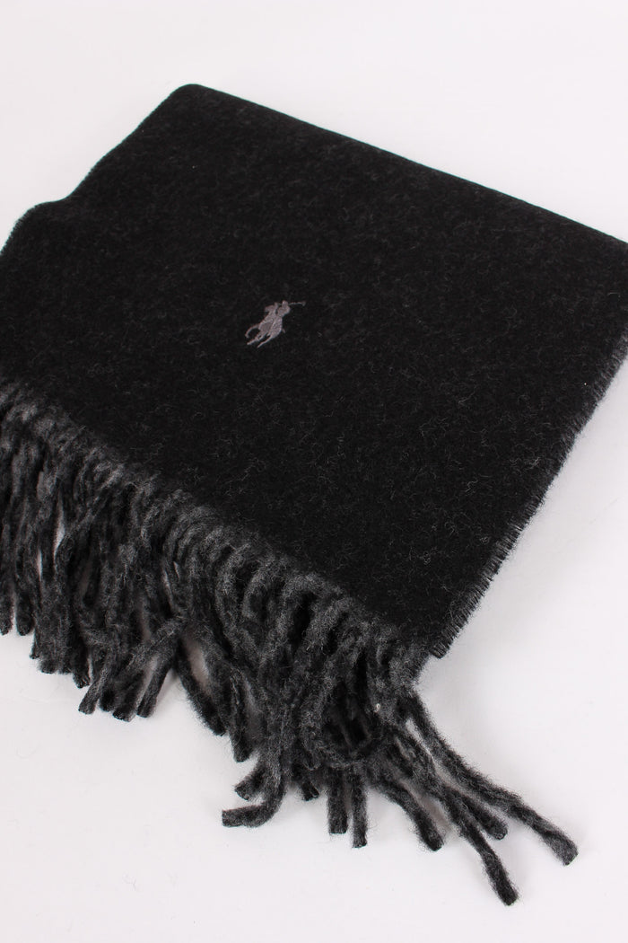 Sciarpa Bicolor Lana Black/grey-3