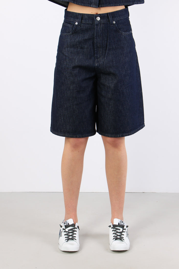 Bermuda Denim Denim Scuro-2