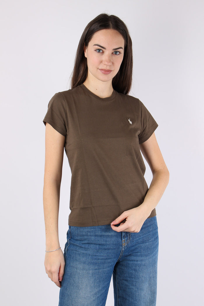 T-shirt Manica Corta Basica York Brown-5