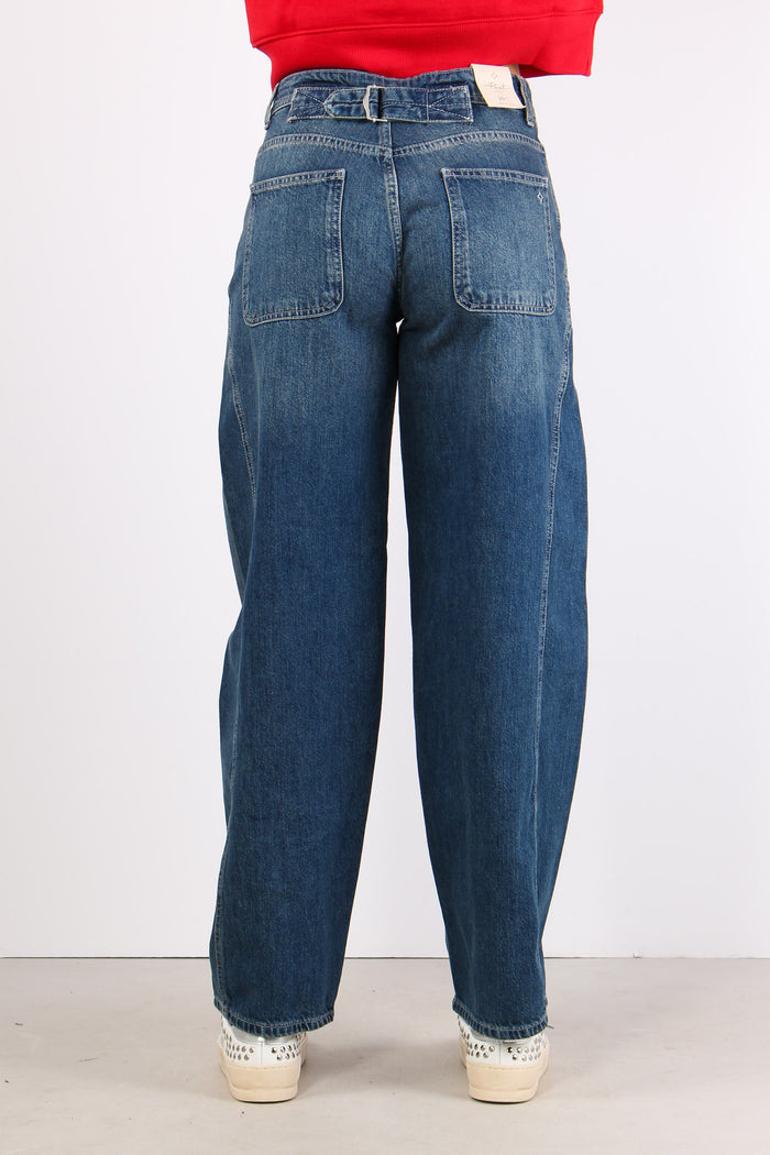 Denim Wide Leg Denim Medio-3