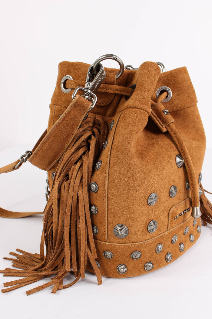 Secchiello Suede Frange Cotto-7