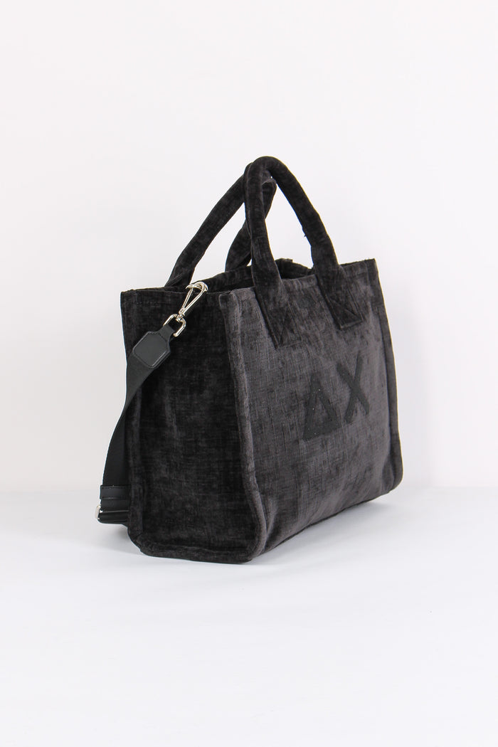 Shopping Media Velluto Nero-6