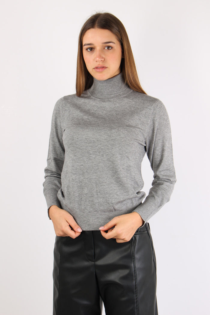 Lupetto Viscosa Grigio-3